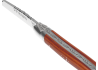Couteau Laguiole avec un manche en bois de rose et 1 mitre inox image 1