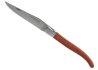 Couteau Laguiole avec un manche en bois de rose et 1 mitre inox image 2