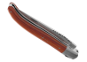 Couteau Laguiole avec un manche en bois de rose et 1 mitre inox image 4