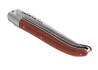 Couteau Laguiole avec un manche en bois de rose et 1 mitre inox image 5