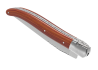 Couteau Laguiole avec un manche en bois de rose et 1 mitre inox image 6
