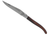 Couteau Laguiole avec un manche en bois de violette et 1 mitre inox image 2