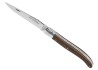Couteau Laguiole avec un manche en bois de noyer et 1 mitre inox image 1