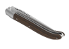 Couteau Laguiole avec un manche en bois de noyer et 1 mitre inox image 5