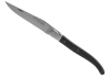 Couteau Laguiole avec un manche en bois d'ébène et 1 mitre inox image 2