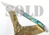 Forged Laguiole, Handle in Abalone, covered with synthetic resin image 17