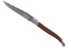 Couteau Laguiole collection damas avec un manche en bois de cocobolo et 2 mitres inox image 3