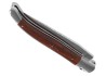 Couteau Laguiole collection damas avec un manche en bois de cocobolo et 2 mitres inox image 5