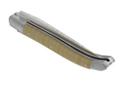 Couteau Laguiole collection damas avec un manche en érable onde et 2 mitres inox image 6