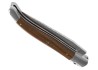 Couteau Laguiole collection damas avec un manche en bois de gaÃ¯ac et 2 mitres inox image 5