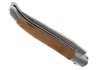 Couteau Laguiole collection damas avec un manche en bois de genévrier et 2 mitres inox image 5