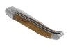 Couteau Laguiole collection damas avec un manche en bois d'olivier et 2 mitres inox image 6