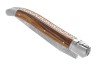 Couteau Laguiole collection damas avec un manche en bois de serpent et 2 mitres inox image 7
