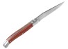 Couteau Laguiole collection damas avec un manche en bois de rose et 2 mitres inox image 4