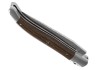Couteau Laguiole collection damas avec un manche en bois de noyer et 2 mitres inox image 5