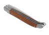 Couteau Laguiole collection damas avec un manche en bois d'If et 2 mitres inox image 6
