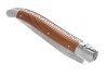 Couteau Laguiole collection damas avec un manche en bois d'If et 2 mitres inox image 7