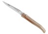 Laguiole knife full handle blond horn tip image 1