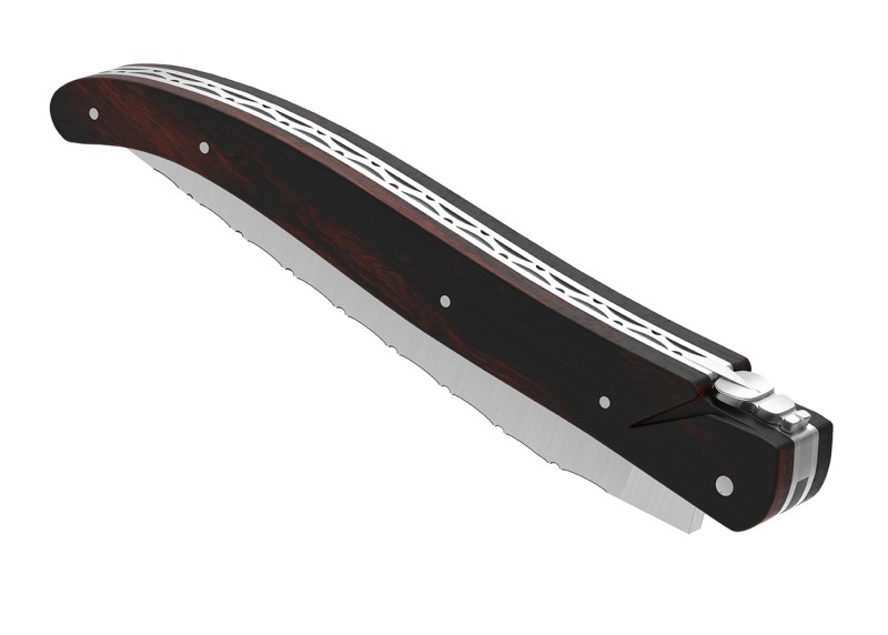 Handmade Laguiole knife ironwood full handle Handmade Laguiole knife with ironwood full handle