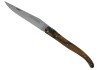 Couteau Laguiole plein manche en bois d'ébène royal image 2
