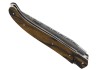 Couteau Laguiole plein manche en bois d'ébène royal image 4