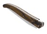 Couteau Laguiole plein manche en bois d'ébène royal image 6