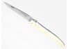 Laguiole knife full handle mammoth ivory image 1