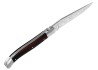 Couteau Laguiole collection damas avec un manche en bois de fer et 2 mitres inox image 3
