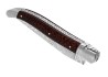 Couteau Laguiole collection damas avec un manche en bois d'amourette et 2 mitres inox image 6
