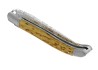 Couteau Laguiole collection damas avec un manche en bois de bouleau et 2 mitres inox image 5