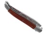 Couteau Laguiole collection damas avec un manche en bois de corail et 2 mitres inox image 4