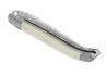Couteau Laguiole collection damas avec un manche en os de bovin et 2 mitres inox image 5