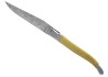 Couteau Laguiole collection damas avec un manche en buis et 2 mitres inox image 2