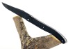 Forged laguiole knife, Cameroun Ebony Wood Full Handle. image 4