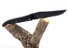 Couteau Laguiole Forgé, Plein Manche en bois d'ébène . image 7