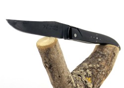 Couteau Laguiole Forgé, Plein Manche en bois d'ébène . image 8