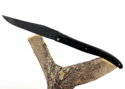 Couteau Laguiole Forgé, Plein Manche en bois d'ébène . image 10