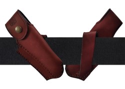 Brown Leather Case for Laguiole knife image 2
