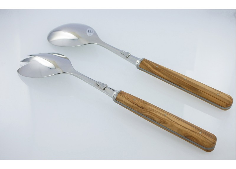 Salad serving set — handcrafted French quality with a timeless design. Laguiole Salad Serving Set | Premium French Craftsmanship