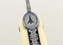 Laguiole de collection Couteau Laguiole Origine Tour Eiffel édition limitée manche en Elforyn
