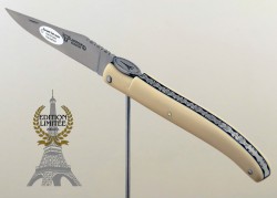 Laguiole de collection Couteau Laguiole Origine Tour Eiffel édition limitée manche en Elforyn