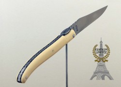 Laguiole de collection Couteau Laguiole Origine Tour Eiffel édition limitée manche en Elforyn