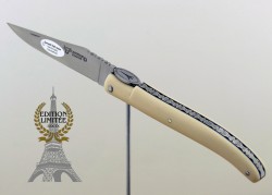 Laguiole de collection Couteau Laguiole Origine Tour Eiffel édition limitée manche en Elforyn