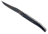 Forged laguiole knife, Cameroun Ebony Wood Full Handle. image 1