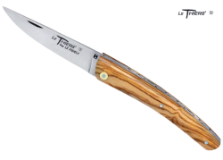 Traditional Thiers Knife, Sicilian Olivewood handle image 1
