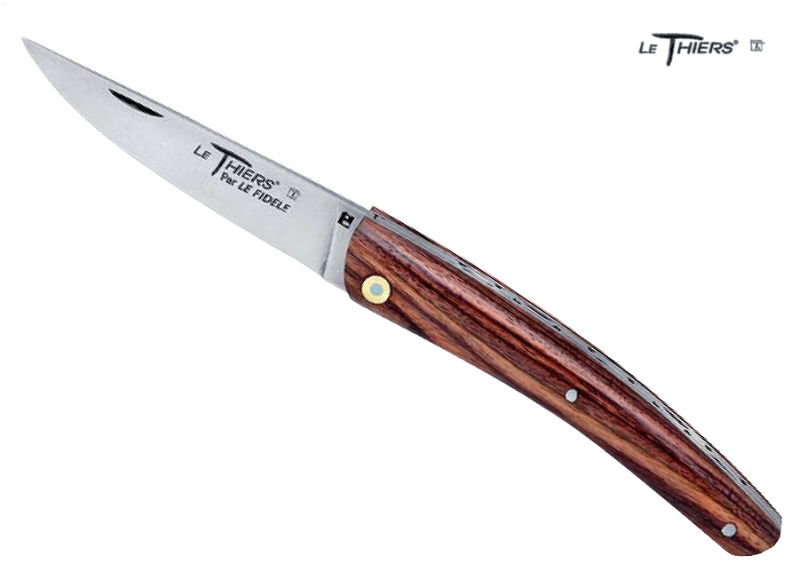 Thiers Knife, Raw material of the handle : violetwood image 1