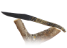 Forged laguiole knife, with its Natural Ram's Horn Full Handle. image 5