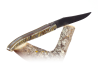 Forged laguiole knife, with its Natural Ram's Horn Full Handle. image 8