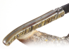 Forged laguiole knife, with its Natural Ram's Horn Full Handle. image 15