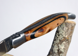 Couteau Laguiole bombé manche en bois de Corail et Amarello image 11